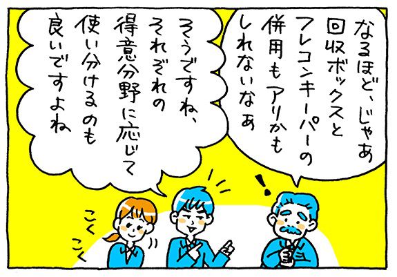 リサイクル業界 効率・リサイクル業界 経費削減、資源分別、資源分別ゴミ仕分け、資源分別ごみ仕分け、フレコンキーパー