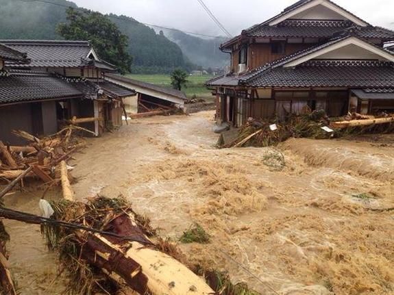 台風 ゲリラ豪雨 土砂災害